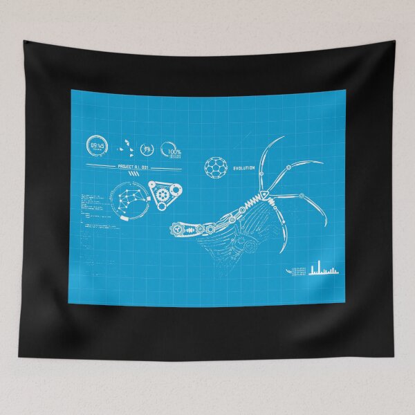 Item preview, Mechanical Scissorhands - Blueprint Design designed and sold by ProtonProject.