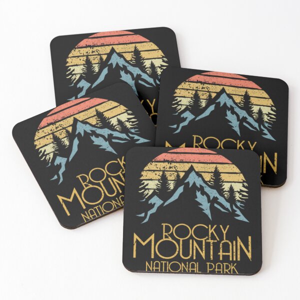 Item preview, Vintage Rocky Mountains National Park Colorado designed and sold by MeiChane.