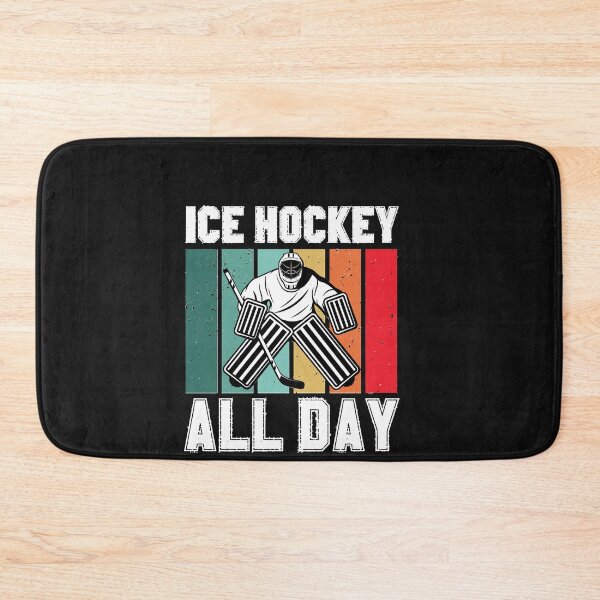 Item preview, Ice Hockey Goal Keeper Retro Essential T-Shirt designed and sold by Dustinohnson.