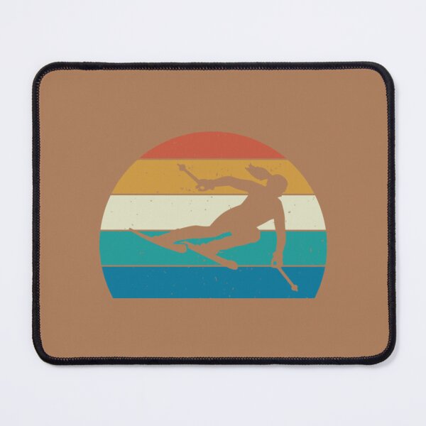 Item preview, Vintage Skiing Woman Downhill Skier designed and sold by MeiChane.