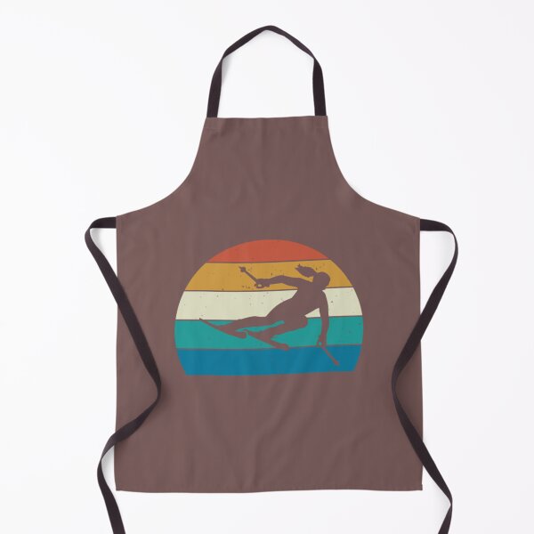 Item preview, Vintage Skiing Woman Downhill Skier designed and sold by MeiChane.