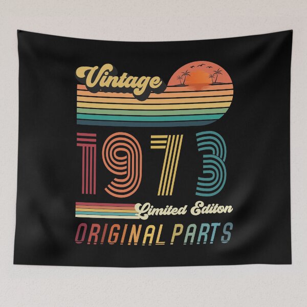 Item preview, 49 Year Old Vintage 1973 Limited Edition 49th Birthday Gift designed and sold by CoolCreative.