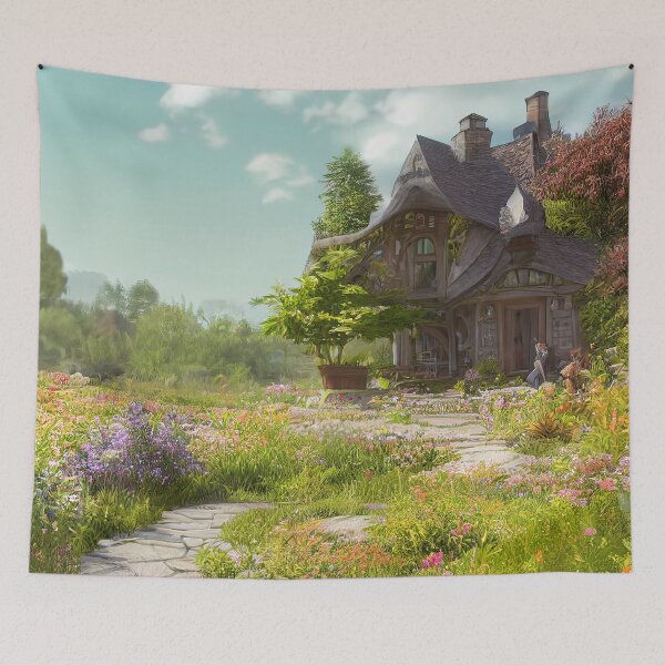 Item preview, Medieval Garden designed and sold by dreamworldscape.
