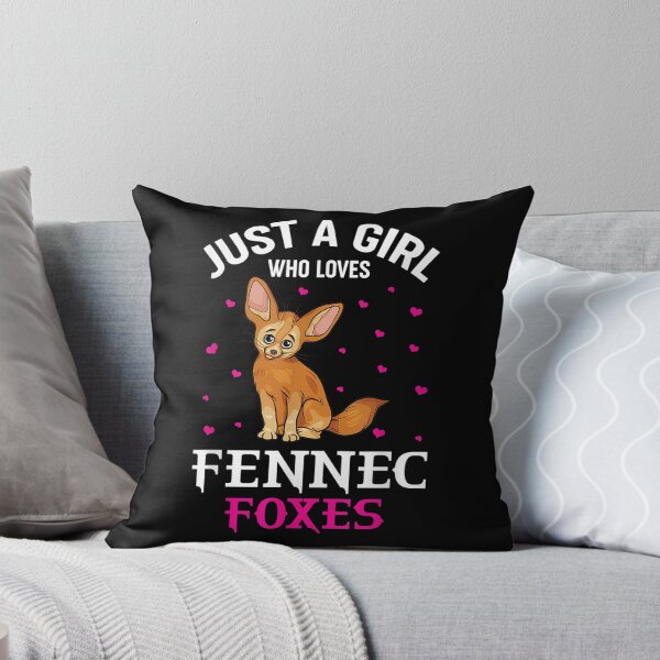 Item preview, Just A Girl Who Loves Fennec Foxes designed and sold by Finiya.