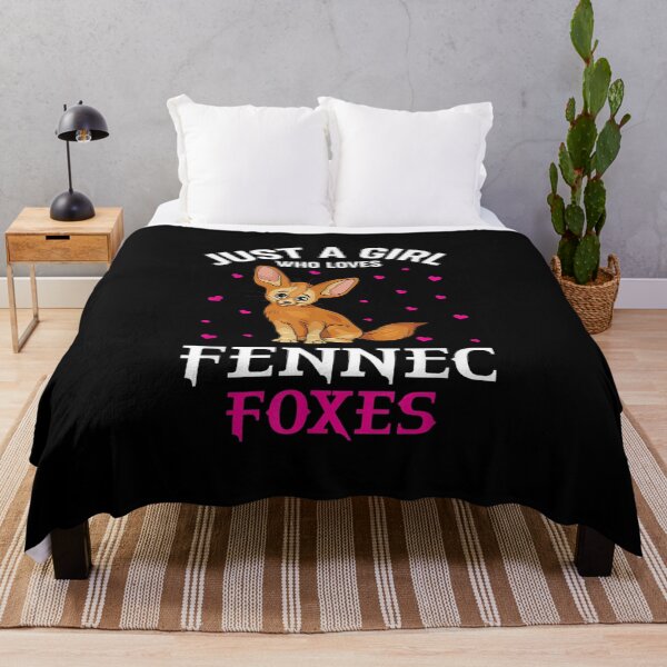 Item preview, Just A Girl Who Loves Fennec Foxes designed and sold by Finiya.
