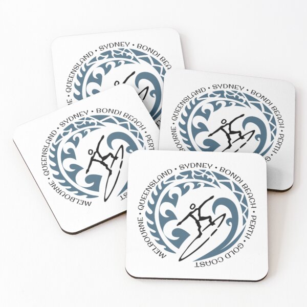 Item preview, Vintage Surfing Fan Lover Australia Australian designed and sold by MeiChane.