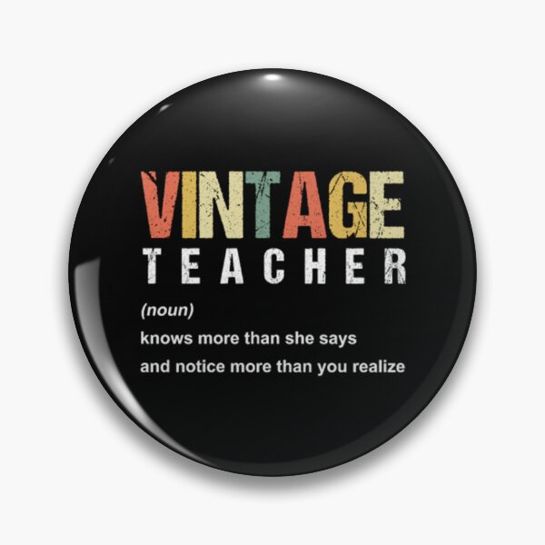 Item preview, Vintage Teacher Teaching School Gift designed and sold by MeiChane.