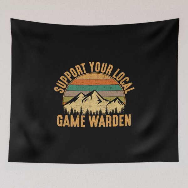 Item preview, Support Your Local Game Warden, game warden designed and sold by ShunhsiNo.