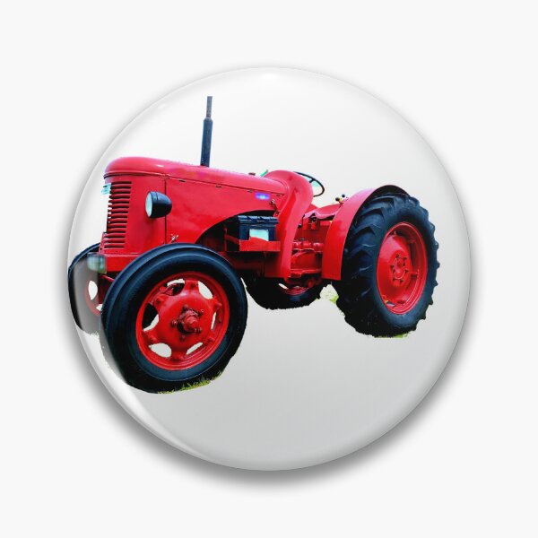 Item preview, Red Tractor Sticker designed and sold by Richenda.