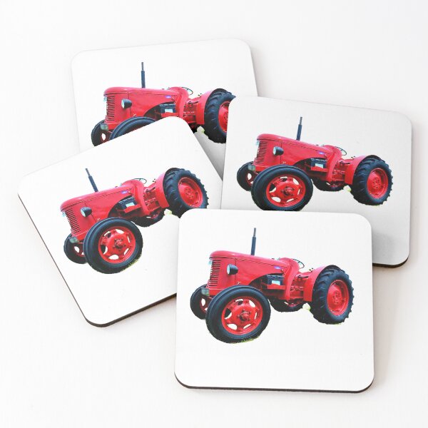 Item preview, Red Tractor Sticker designed and sold by Richenda.
