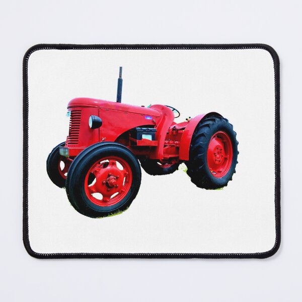 Item preview, Red Tractor Sticker designed and sold by Richenda.