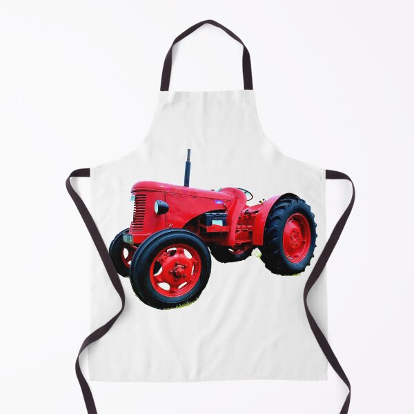 Item preview, Red Tractor Sticker designed and sold by Richenda.