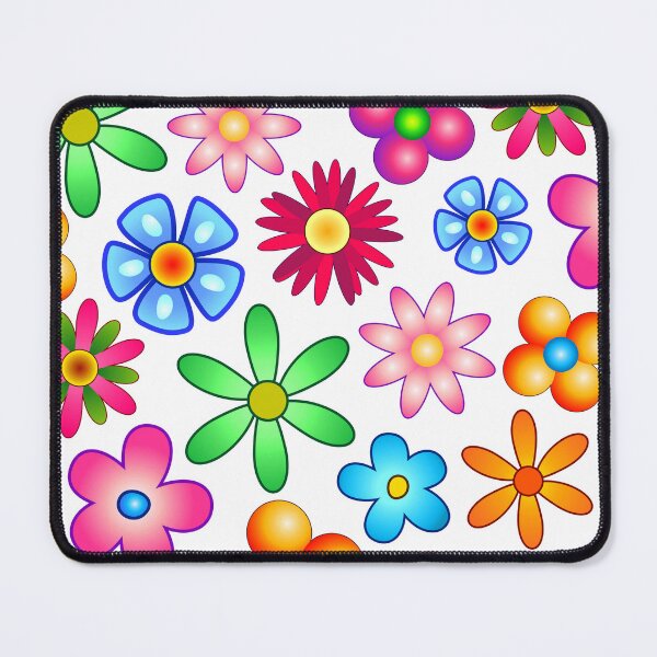 Item preview, Flowers Colorful Pop Art Pattern designed and sold by BluedarkArt.