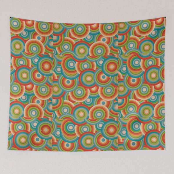 Item preview, Retro Circles designed and sold by Shiablue.