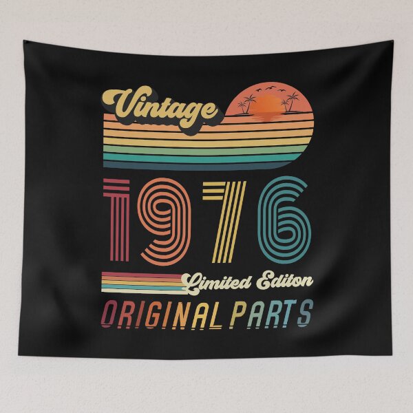 Item preview, 46 Year Old Vintage 1976 Limited Edition 46th Birthday Gift designed and sold by CoolCreative.