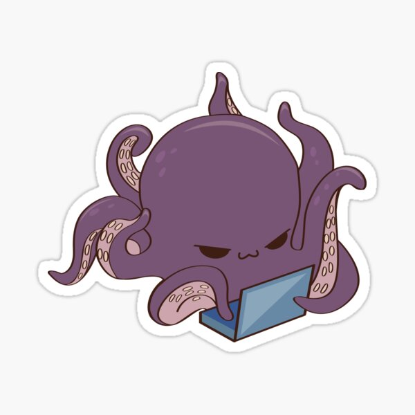Release the Kraken! Computer Sticker