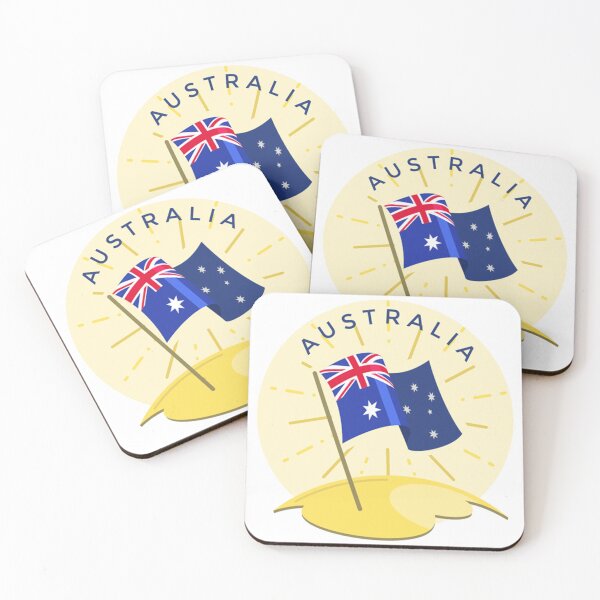 Item preview, Australia Of Flag On The Moon designed and sold by KandMe.