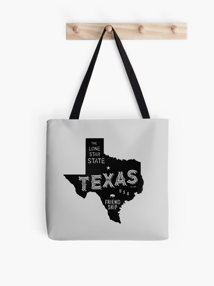 monogram tote bag – a lonestar state of southern