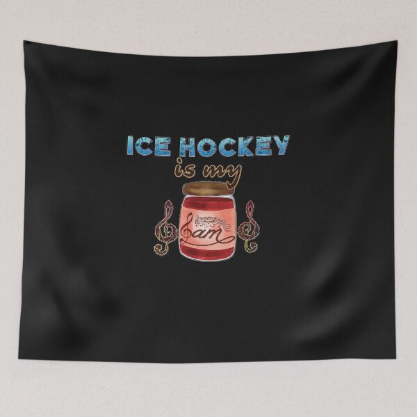 Item preview, Ice Hockey Is My Jam Classic T-Shirt designed and sold by Dustinohnson.