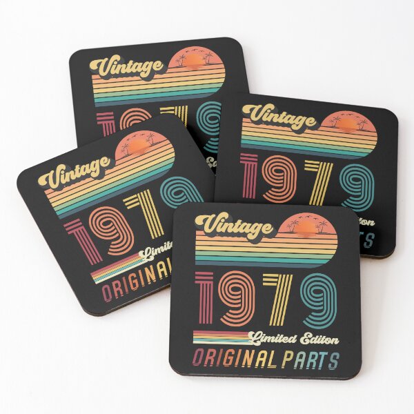 Item preview, 43 Year Old Vintage 1979 Limited Edition 43rd Birthday Gift designed and sold by CoolCreative.