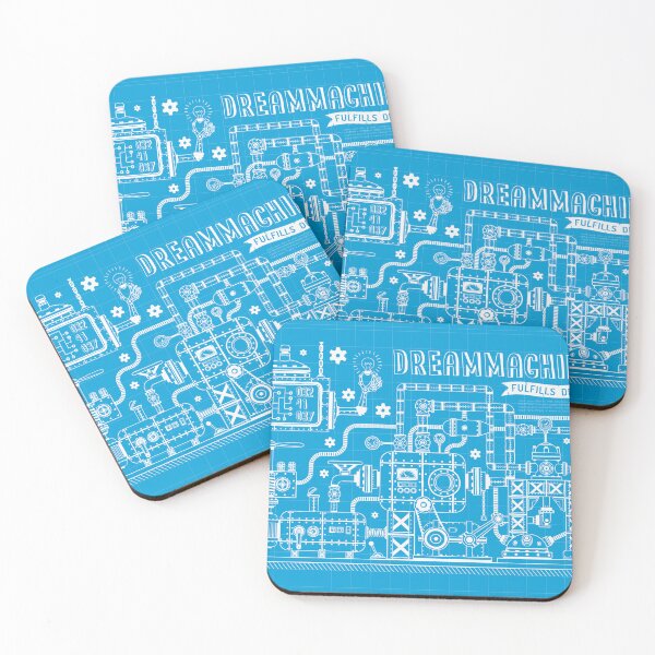 Item preview, Abstract Dream Machine - Blueprint Design designed and sold by ProtonProject.