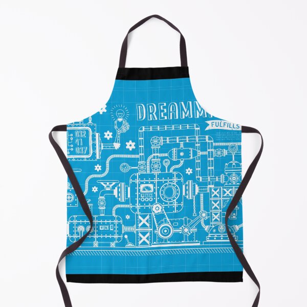 Item preview, Abstract Dream Machine - Blueprint Design designed and sold by ProtonProject.
