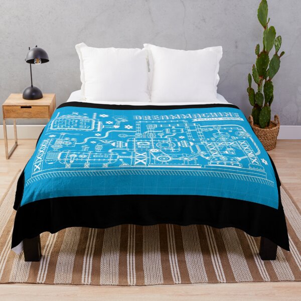 Item preview, Abstract Dream Machine - Blueprint Design designed and sold by ProtonProject.