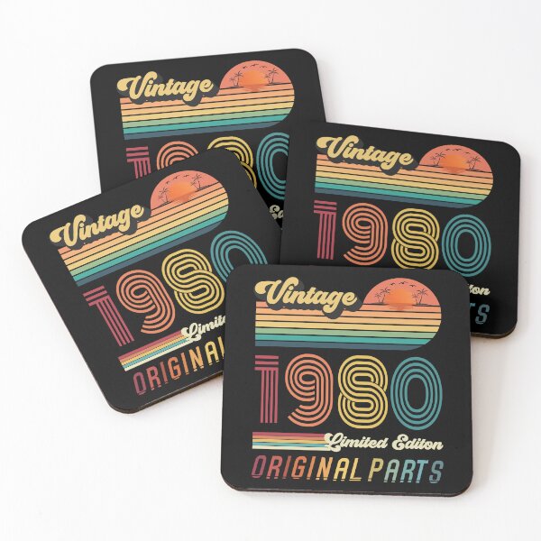 Item preview, 42 Year Old Vintage 1980 Limited Edition 42nd Birthday Gift designed and sold by CoolCreative.