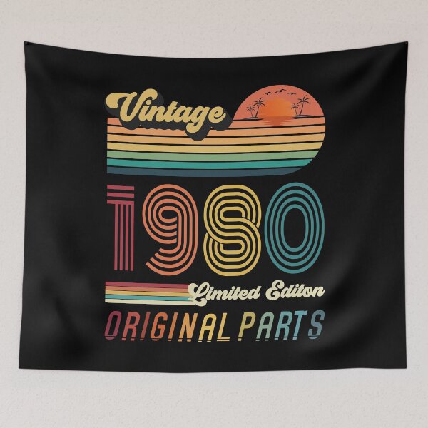 Item preview, 42 Year Old Vintage 1980 Limited Edition 42nd Birthday Gift designed and sold by CoolCreative.