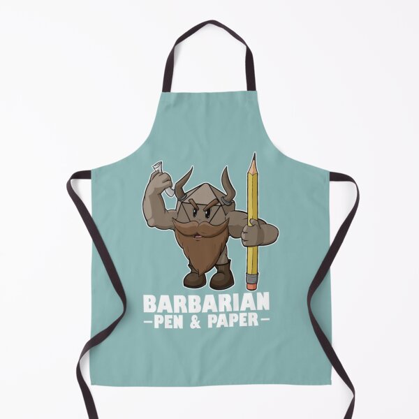 Item preview, Barbarian Class Pen and Paper DnD Tabletop Gift designed and sold by AntonioFrio.