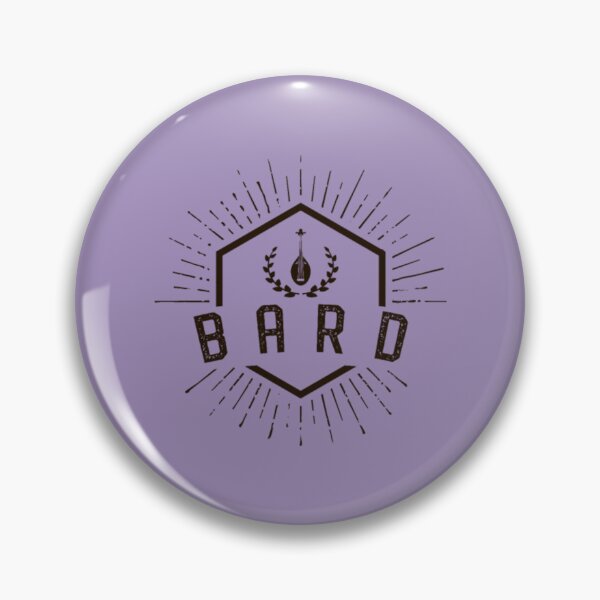 Item preview, Bard Emblem Tabletop RPG Character Class designed and sold by AntonioFrio.