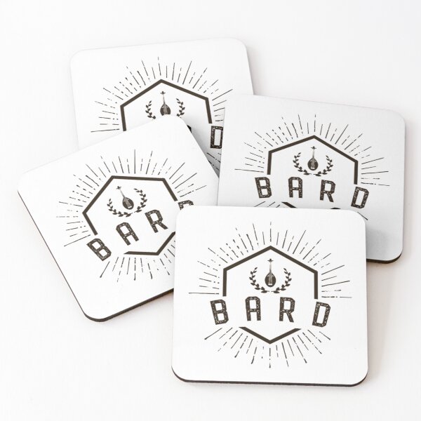 Item preview, Bard Emblem Tabletop RPG Character Class designed and sold by AntonioFrio.