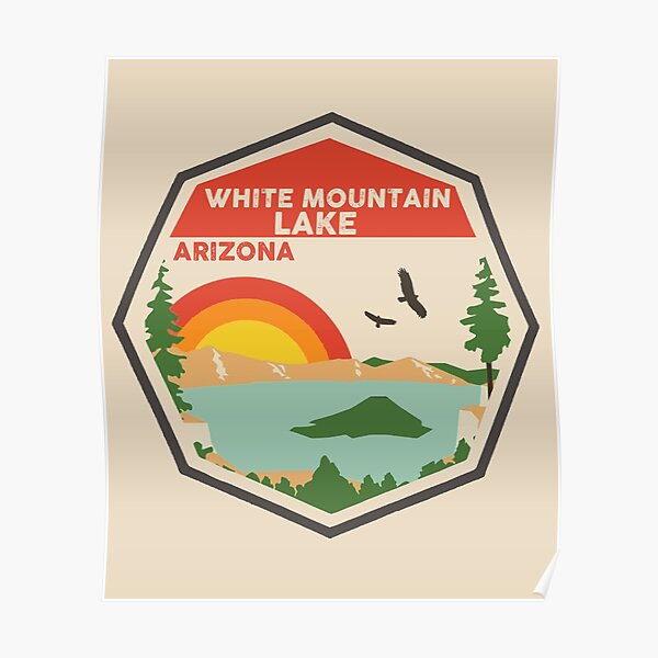 "White Mountain Lake Arizona" Poster for Sale by POD4 Redbubble