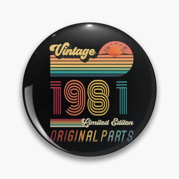Item preview, 41 Year Old Vintage 1981 Limited Edition 41st Birthday Gift designed and sold by CoolCreative.