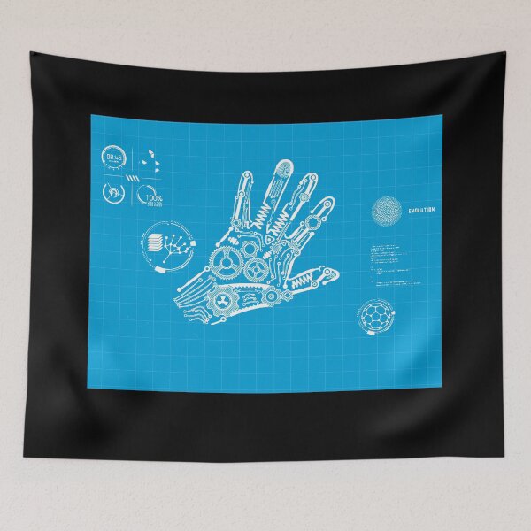 Item preview, Cybernetic Hand - Blueprint Design designed and sold by ProtonProject.