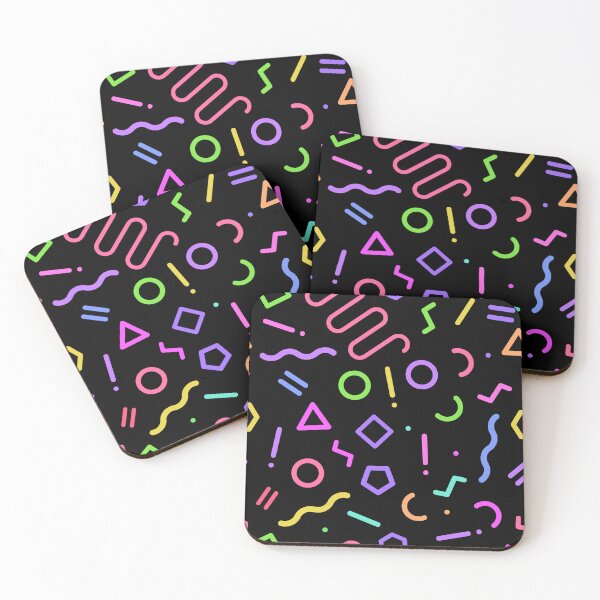 Item preview, Retro Neon pattern designed and sold by Shiablue.