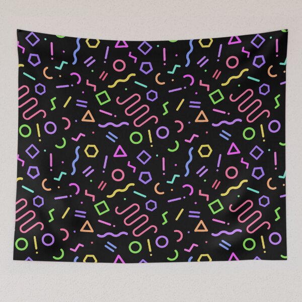 Item preview, Retro Neon pattern designed and sold by Shiablue.