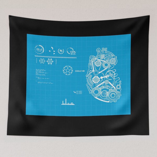 Item preview, Mechanical Heart - Blueprint Design designed and sold by ProtonProject.