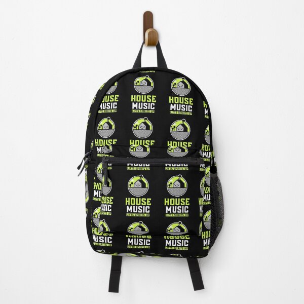 Item preview, HOUSE MUSIC- Lifts Spirits Up (Green) designed and sold by Discothreadz.