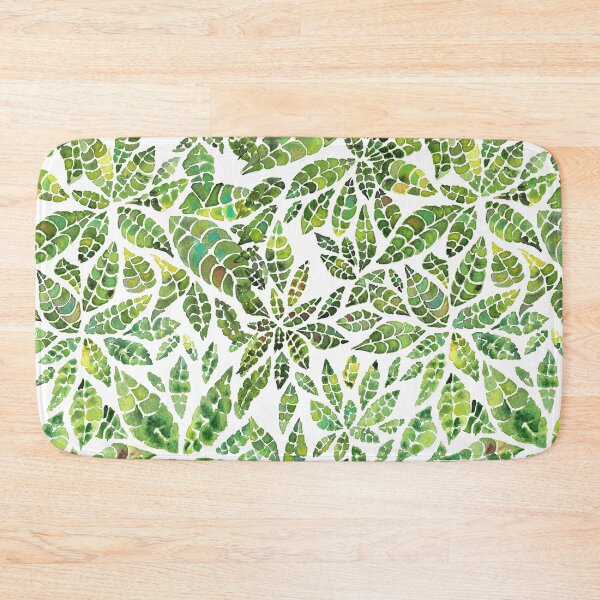 Item preview, Tropical leafs pattern designed and sold by SandraArtStudio.