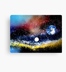 We Cant Be Alone, Can We? Canvas Print
