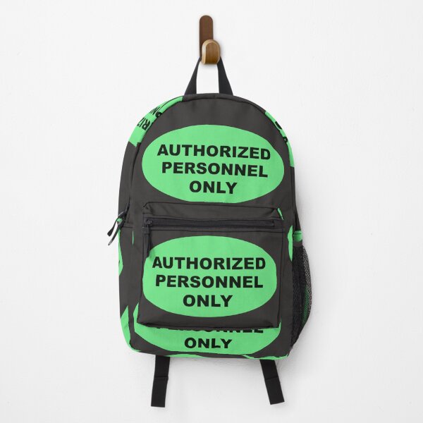 Item preview, AUTHORIZED PERSONNEL ONLY Industrial style sign designed and sold by lobodelnoir.