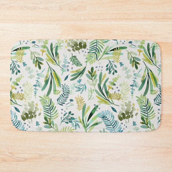 Item preview, Watercolor Tuscany Green Leaves designed and sold by ninoladesign.