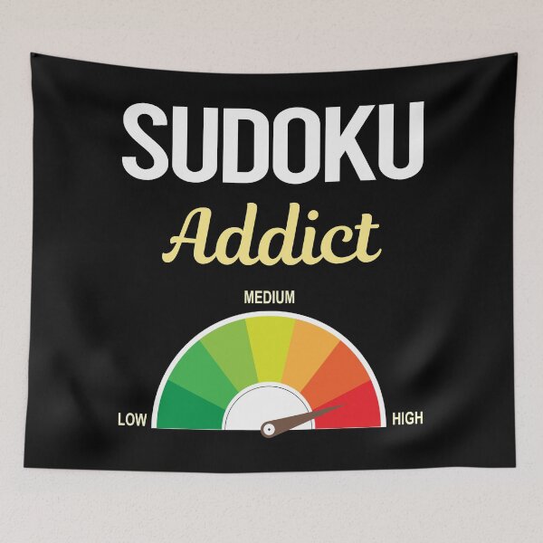 Aperçu de l'œuvre Addict Sudoku créée et vendue par FrankVitgenos0.