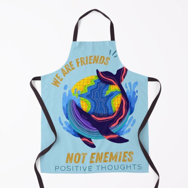 Item preview, Friends not enemies orange designed and sold by DigitalArt BoutiqueRS.