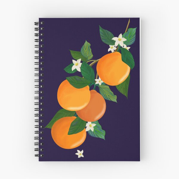 Artikelvorschau, Botanische Illustration der Mandarine / Orange entworfen und verkauft von PAPERPLAN.