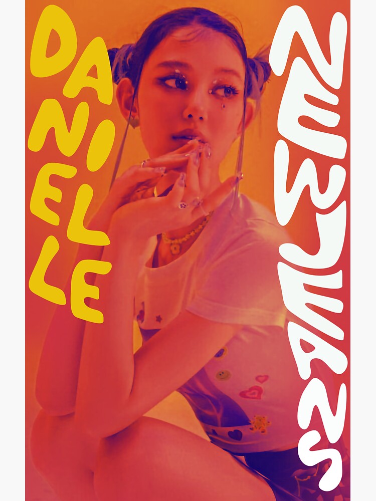 "NewJeans Danielle" Sticker for Sale by shopnojams | Redbubble
