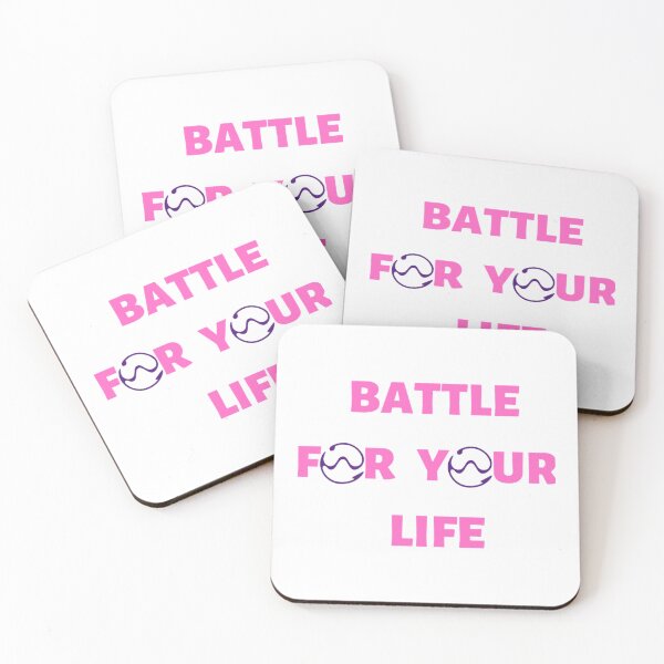Item preview, Chromatica Ball ,text (battle for your life) violet ball   designed and sold by Dorothyruss.