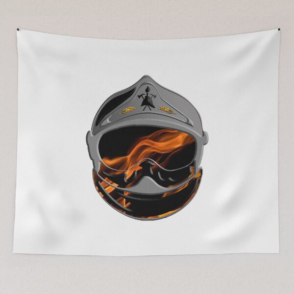 Item preview, French firefighters helmet superb flame firefighter helmet designed and sold by jmc-aas.