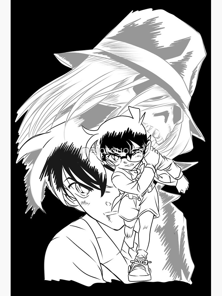 Detective Conan Manga 1 Art Board Print for Sale by creativesbysheu